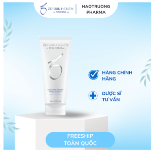 ZO SKIN HEALTH EXFOLIATING CLEANSER - Sữa rửa mặt cho da thường và da thiên dầu