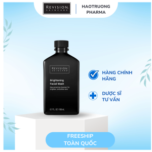 Revision Skincare Brightening Facial Wash Sữa Rửa Mặt  Dưỡng Da Mềm Mịn Tươi Sáng 198ml