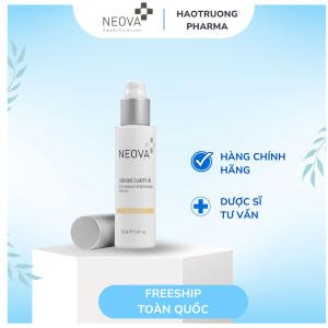 Neova Serious Clarity 4X - Serum làm trắng sáng da và cải thiện nám