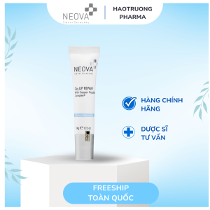 Neova Cu3 Intensive Lip Repair - Kem dưỡng ẩm, trị thâm, xóa nhăn & căng bóng môi