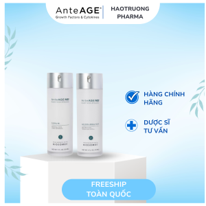 Bộ Đôi AnteAGE MD Biosome - MD Serum (1) & MD Accelerator (2) Chống Oxy Hóa, Phục Hồi & Nuôi Dưỡng Da Chuyên Sâu