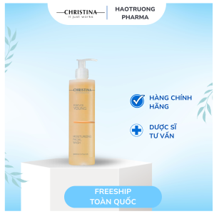 Sữa Rửa Mặt Christina Forever Young Moisturizing Facial Wash -Làm Sạch Da, Cấp Ẩm Giúp Da Mịn Màng Và Tươi Sáng