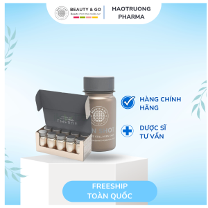 SKINSHOT Bioactive Collagen Shot (10 chai x 100ml)  - Nước uống Collagen đẹp da trị nám