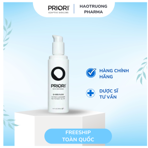 Sữa Rửa Mặt Làm Sạch Sâu PRIORI Q+SOD Active Cleanser 180ml