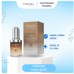 CASMARA ROSE D-TOX / HUYẾT THANH SIÊU CÔ ĐẶC THẢI ĐỘC