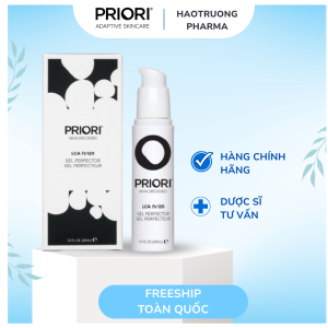 Priori LCA Gel Perfector - Gel ngăn ngừa mụn, kiểm soát dầu nhờn và thu nhỏ lỗ chân lông 30ml