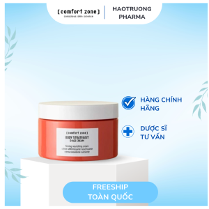 COMFORT ZONE BODY STRATEGIST D-AGE CREAM: Kem Dưỡng Thể Săn Chắc & Hỗ Trợ Giảm Rạn Da