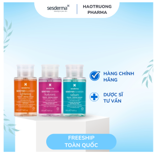 Sesderma Sensyses Cleanser Lightening - Hyaluronic - Sebum - Nước Tẩy Trang 200ml