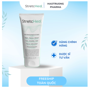 StretcHeal/ Kem ngăn ngừa rạn da, điều trị rạn da do tăng cân, dậy thì, mang thai và sau khi mang thai