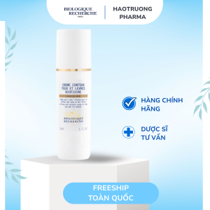 BIOLOGIQUE RECHERCHE CRÈME CONTOUR DES YEUX ET LÈVRES BIOFIXINE / KEM DƯỠNG ĐỂ CHĂM SÓC VÙNG DA QUANH MẮT VÀ MÔI – NHỮNG KHU VỰC DỄ XUẤT HIỆN DẤU HIỆU LÃO HÓA SỚM