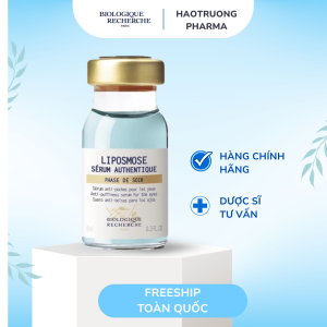 BIOLOGIQUE RECHERCHE SÉRUM LIPOSMOSE / TINH CHẤT GIẢI QUYẾT CÁC VẤN ĐỀ BỌNG MẮT