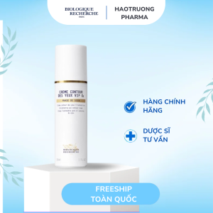 BIOLOGIQUE RECHERCHE CRÈME CONTOUR DES YEUX VIP O2 / KEM DƯỠNG MẮT LÀM SÁNG VÀ GIẢM QUẦNG THÂM MẮT
