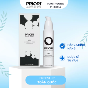 Priori Lca Skin Renewal Crème: Kem Dưỡng Tái Tạo Da Chuyên Sâu - Giảm Nếp Nhăn, Phục Hồi Hư Tổn & Tăng Cường Collagen