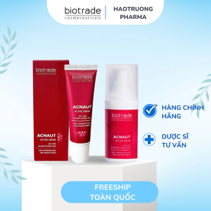 Biotrade Acnaut Active Cream – Kem Chấm Mụn Giải Pháp Cấp Tốc Cho Mụn Bọc & Mụn Viêm