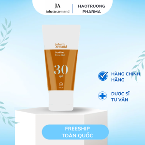 Juliette Armand Sunfilm Face Gel SPF 30 - Gel Tạo Màng Chống Nắng Không Bết Dính 55ml