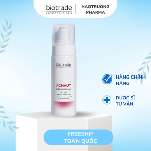 Biotrade Acnaut Cleansing Foam 150ml – Sữa Rửa Mặt Làm Sạch Sâu & Ngừa Mụn Dịu Nhẹ