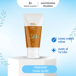 Juliette Armand Sunfilm Face Bliss 50+ Kem Tạo Màng Chống Nắng SPF50 55ml
