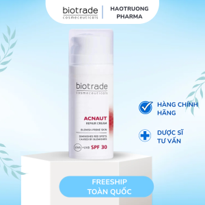 Biotrade Acnaut Repair Cream SPF30 – Kem Tái Tạo Da, Giảm Thâm Đỏ & Chống Nắng 2 Trong 1