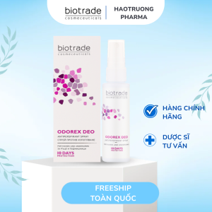 Biotrade Odorex Deo Antiperspirant Spray 40ml – Xịt Ngăn Tiết Mồ Hôi  Hiệu Quả Tới 7 Ngày