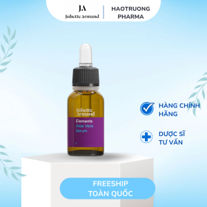 Juliette Armand Elements Aloe Vera Serum Tinh Chất Lô Hội Dưỡng Ẩm & Làm Dịu Cho Mọi Loại Da 20ml