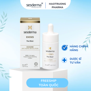 Sesderma Exoses The Elixir 30ml - Tinh Chất Chiết Tế Bào Gốc Exosome Sửa Chữa, Tái Tạo Tế Bào Và Trẻ Hoá Đa Chiều 30ml